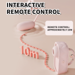 Cute Purse Split Suction Vibration Egg Clitoral G-spot Vibrator - Image 6