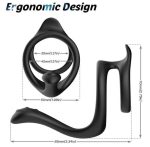Dual Enhancement Penis Ring With Prostate Massager - Image 6