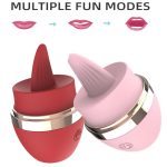 Lurevibe - Licking Tongue 10 Modes Egg Vibration Medical Silicone - Image 8