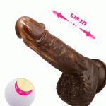 6.69‘’ Lurevibe - 8 Thrusting Vibrating Simulation Penis Wireless Vibration Dildo