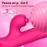 Jinny 4 In 1 Clitoris Tapping G-spot Expansion Vibrator App Control - Image 6