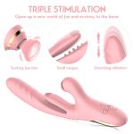 Lurevibe - 3 in 1 Suction & Thrusting Vibrator With Tongue For Clitoris & G-spot - Image 5