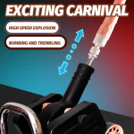 MizzZee Tiger-Type Cannon Heating Automatic Retractable Vibrator - Image 2