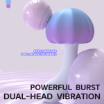 Mushroom Double-head G-spot Clitoral Vibrator - Image 3