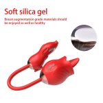 Lurevibe - New Rose Double Head Tongue Licking Vibration Jump Egg For Women - Image 2