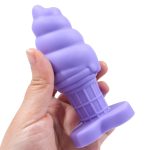 Aimitex Ice Cream Colorful Silicone Butt Plug Anal Expansion plug - Image 6