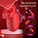 Rose Muncher Mouth Biting Tongue Licker Clitoral Stimulation Vibrator - Image 4