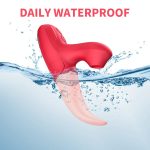 Lurevibe - Rose Generation Ⅱ Tongue Licking Vibrator Clit Sucking G Spot Stimulator Nipple Massager - Image 4