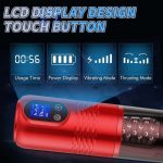 Lurevibe - Strong stimulation Innovative Motors Telescoping LCD Display Masturbator - Image 3