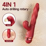 Auto Drilling Rotation G Spot Clitoris Suction Vibrator - Image 2