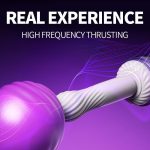 Pure Moon 7 Thrusting Heating Dildo Machine G Spot Vibrator With APP Control - Image 4