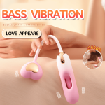 Heart-shaped Hollow Vibrating Egg Slaps and Vibrates - Image 4