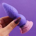 AIMITEX Strawberry Butt Plug Silicone Anal Sex Toy - Image 8