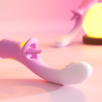 Fancy Pink Female Tongue Licking Masturbation Device Vibrator - Image 4