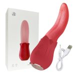 Lurevibe - Upgraded Rose - 20 Frequency Tongue Licking Vibrator - Image 4