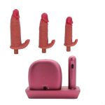 Auto Thrusting Vibration dildo Sex Machine Set With Storage Box