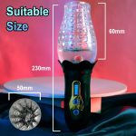 Lurevibe - Male Rose Penis Trainer Rotating Vibrating Deepthroat Masturbator - Image 4