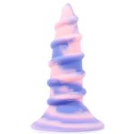 8.86‘’ AIMITEX Gold Silicone Screw Super Thick Penis Butt Plug Anal Sex Toy - Image 11