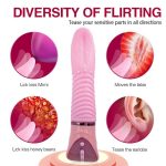 Lurevibe - 10 Speed Tongue Vibrator Female Masturbation G-spot Multifunction - Image 5
