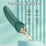 Peacock Feather - Clitoral Stimulator Body Massager Couple Sex Toy With 10 Modes Vibration - Image 7