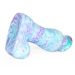 7.48‘’ Colorful Soft Mushroom Head Silicone Artificial Dildo - Image 4
