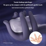Lurevibe Tender Jade finger Penis Trainer Men's Ejaculation Delay Glans Exerciser - Image 7