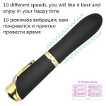 Lurevibe 10 Speed Pen-shaped G-spot Vibrating Dildo Magic Massager - Image 4