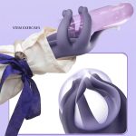 Lurevibe Tender Jade finger Penis Trainer Men's Ejaculation Delay Glans Exerciser - Image 2