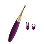 10-Speed Multifunctional Interchangeable Head Vibrating Wand - Image 2
