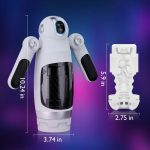 Bella Bot Robot Telescopic Vibrating Male Penis Stroker - Image 4