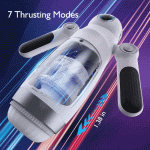 Bella Bot Robot Telescopic Vibrating Male Penis Stroker - Image 10