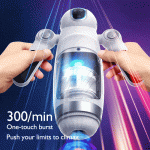 Bella Bot Robot Telescopic Vibrating Male Penis Stroker - Image 9